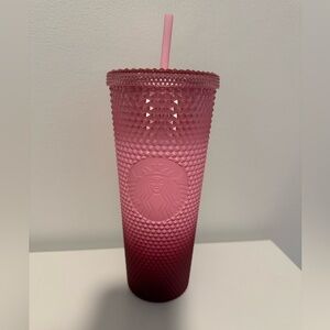 🌸 Starbucks Pink Ombré Tumbler 🌸 NEW
